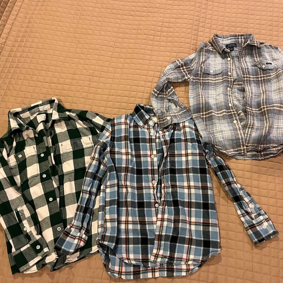 Boys dress shirts lot of 3 (Jcrew, Polo) size 6/7) - Picture 1 of 8
